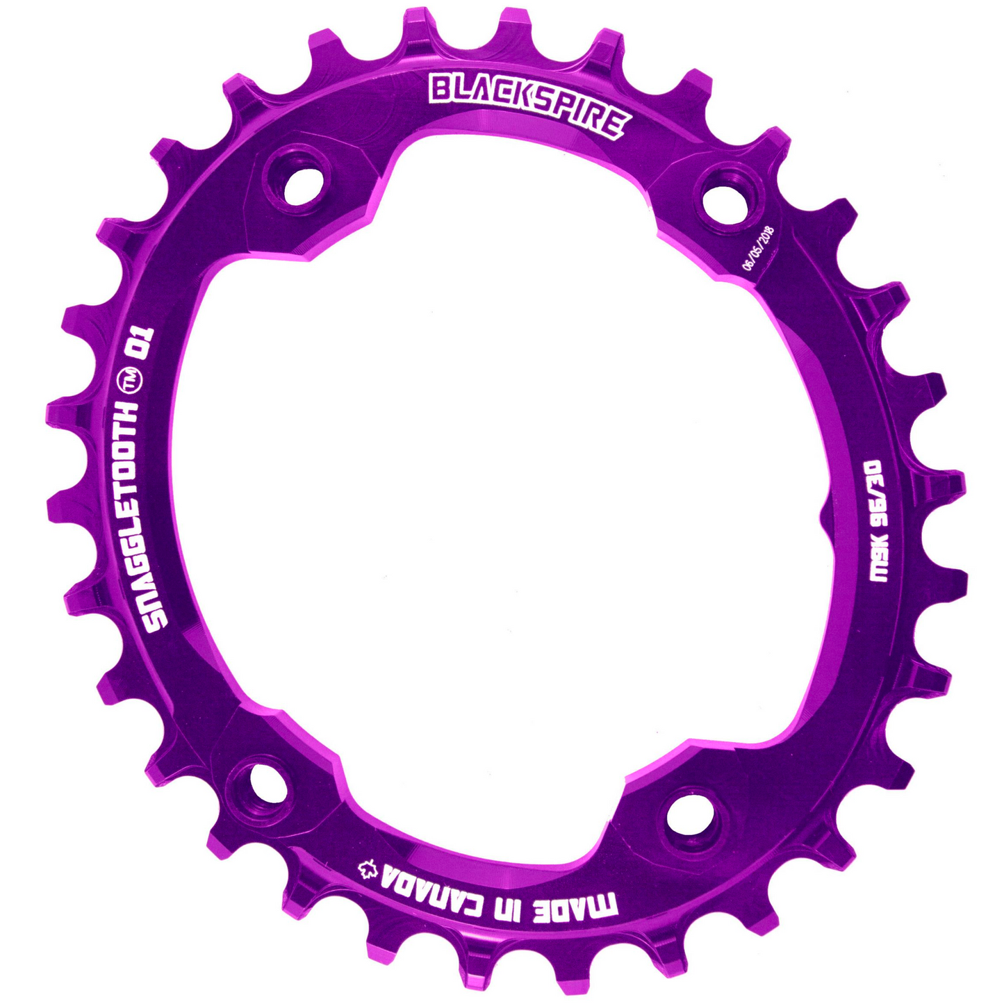Snaggletooth Oval Chainring 104BCD