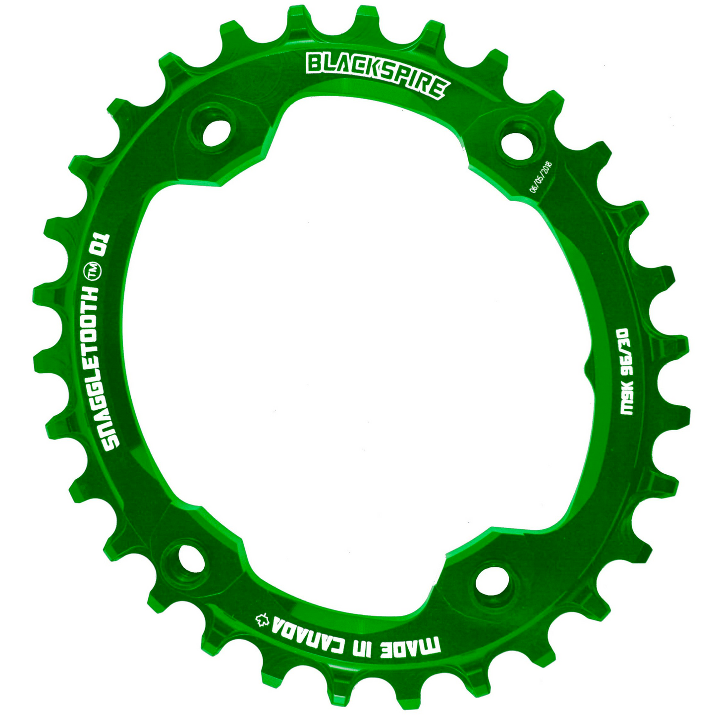 Snaggletooth Oval Chainring 104BCD