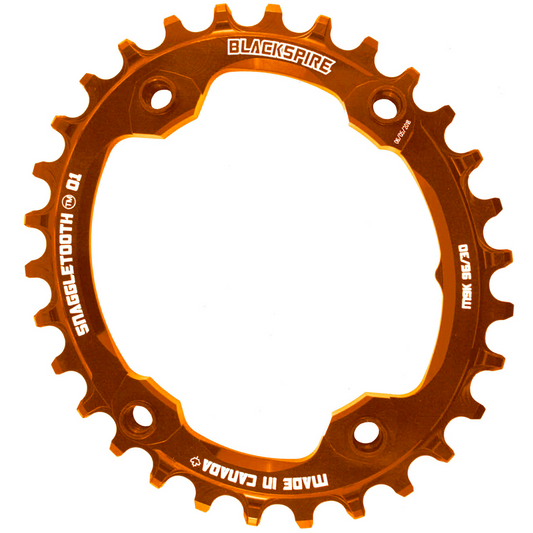 Snaggletooth Oval Chainring 104BCD